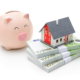 Home finances, building savings and realty investments concept; Finanzierung