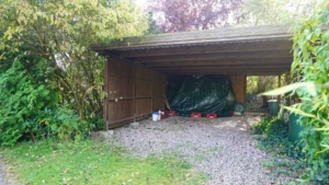 2 Carportstellplätze und ein Außenstellplatz nur für Sie