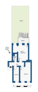Grundriss (Wohnung 2)