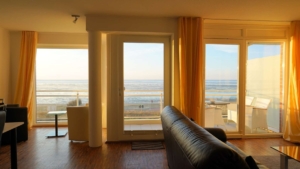 ...werden Sie verzaubert sein, denn egal wo Sie sich aufhalten: Sie schauen immer auf das Wattenmeer