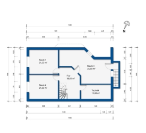 Grundriss Kellergeschoss