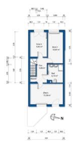 Grundriss Obergeschoss