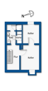 Grundriss Kellergeschoss