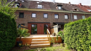 Hier wohnen Sie herrlich ruhig mitten in Fuhlsbüttel