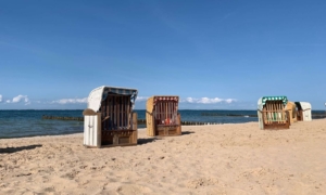 Den Strand direkt vor der Tür...