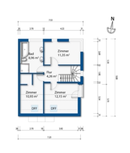 Grundriss Dachgeschoss