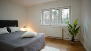 In der ersten Etage schlafen...