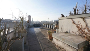 ...und 40m² großer Dachterrasse