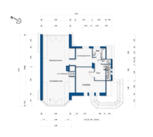 Grundriss Dachgeschoss