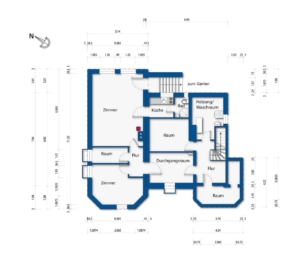 Grundriss Souterrain/Kellergeschoss