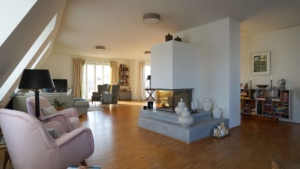 ...3-Seiten Kamin....