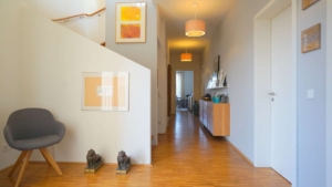 Eingangsbereich zum Privattrakt....