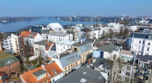 Ihr Garten über den Dächern von St. Georg mit direkten Zugang zum....