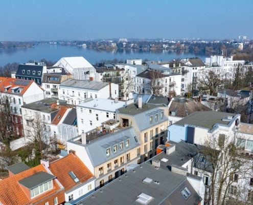 Ihr Garten über den Dächern von St. Georg
