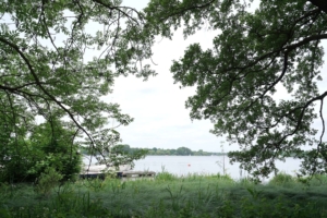 Nur wenige Schritte und Sie sind an der Alster