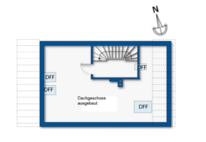 Grundriss Dachgeschoss