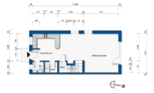 Grundriss Erdgeschoss