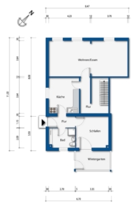 Grundriss Erdgeschoss