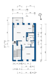 Grundriss WE 20